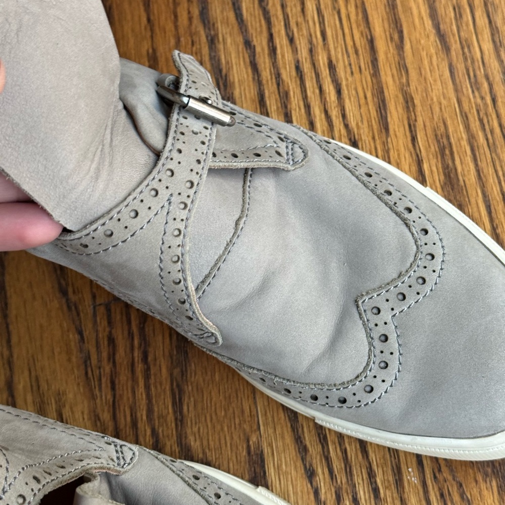 Frye Gemma Kiltie Grey leather Sneakers - Picture 13 of 16